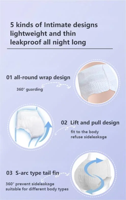 Menstrual Underwear for Lady Period Use Sanitary Pants